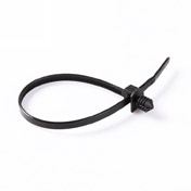 126-03501 Nylon Fir Tree Fixing Cable Ties With Round Hole