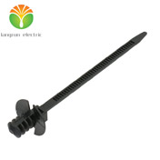 CT12-B PA66 Push Mount Cable Tie With Fir Tree Mount