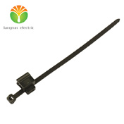 156-00684 T50SOSEC5B Automobile Cable Tie Outside Serrated With Clip