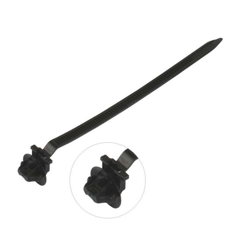 Classification of Tie: Arrowhead Mount Cable Tie for Oval Hole